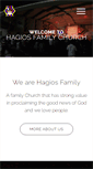 Mobile Screenshot of hagiosfamily.org